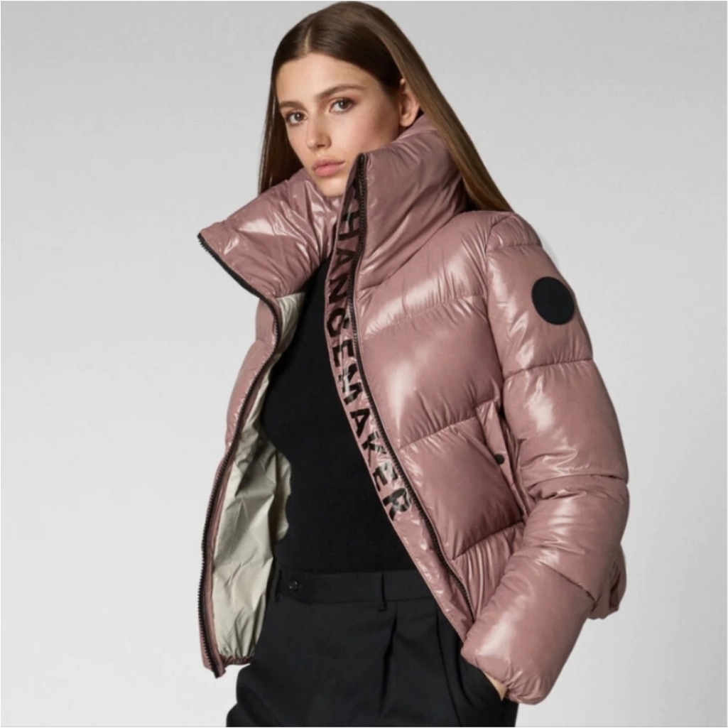Nwt Save The Duck Isla Plumtech Synthetic Down Jacket